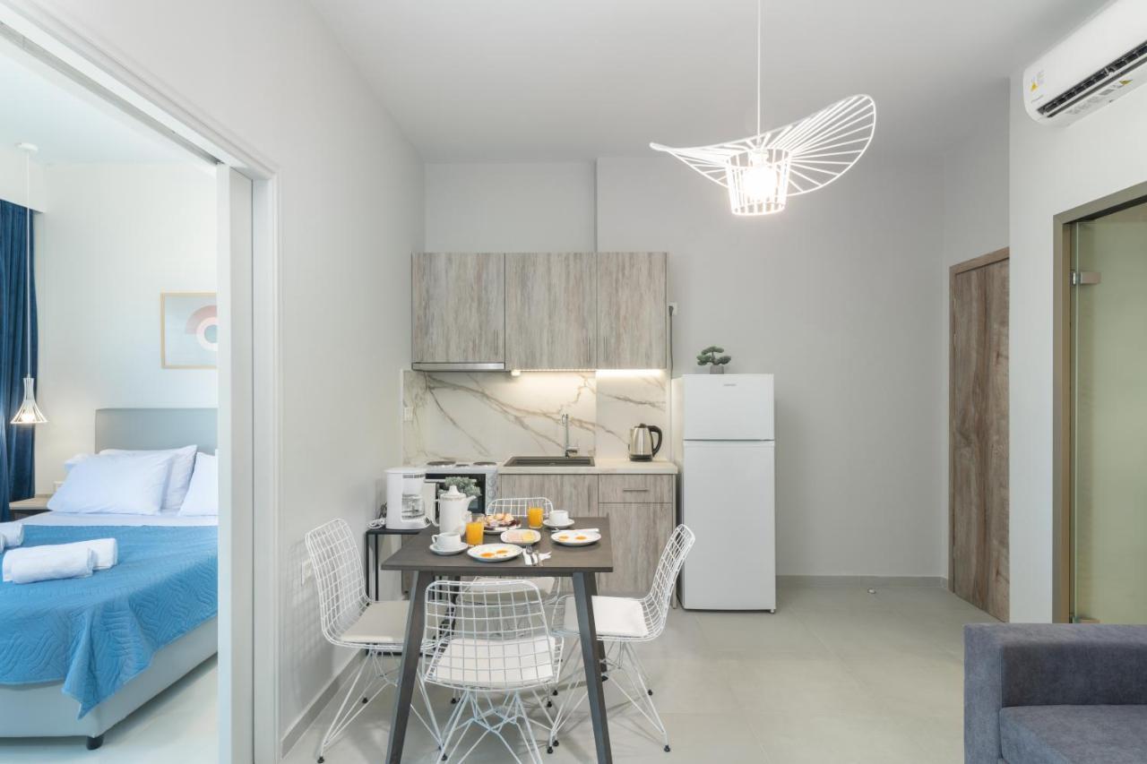 Mk Summer Breeze Luxury Apartments Agia Pelagia Dış mekan fotoğraf