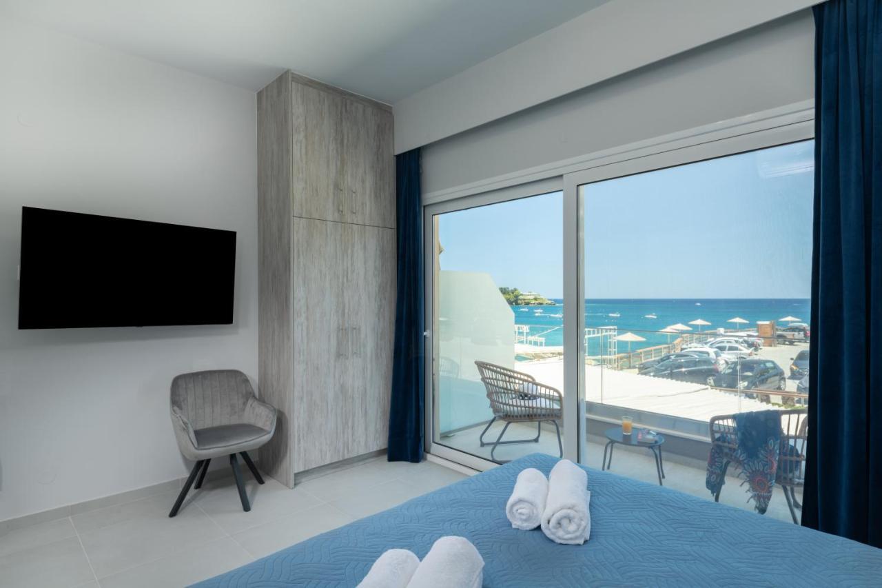Mk Summer Breeze Luxury Apartments Agia Pelagia Dış mekan fotoğraf