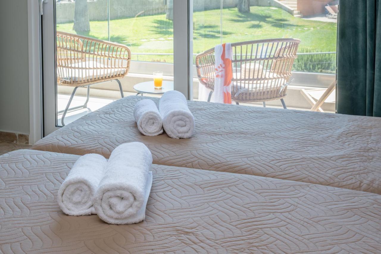 Mk Summer Breeze Luxury Apartments Agia Pelagia Dış mekan fotoğraf