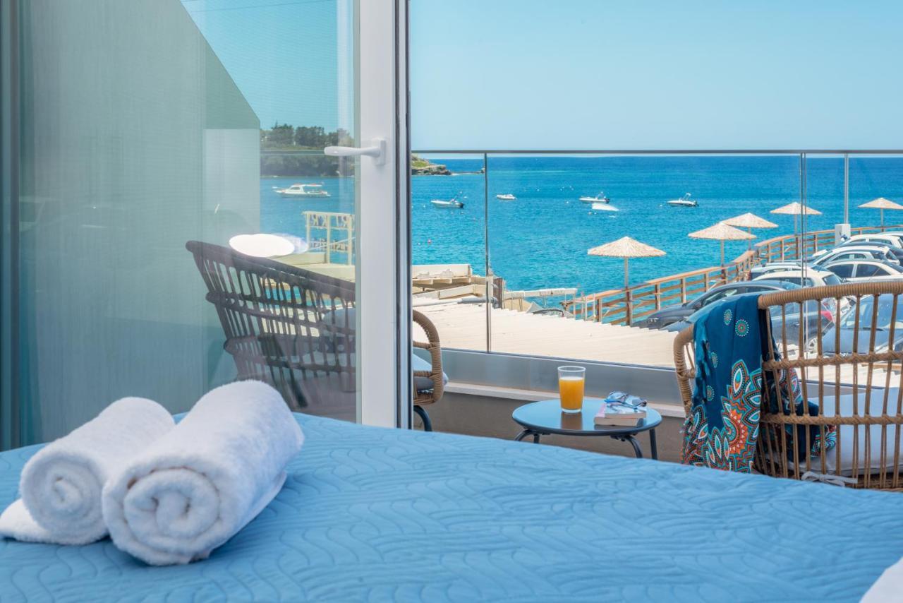 Mk Summer Breeze Luxury Apartments Agia Pelagia Dış mekan fotoğraf