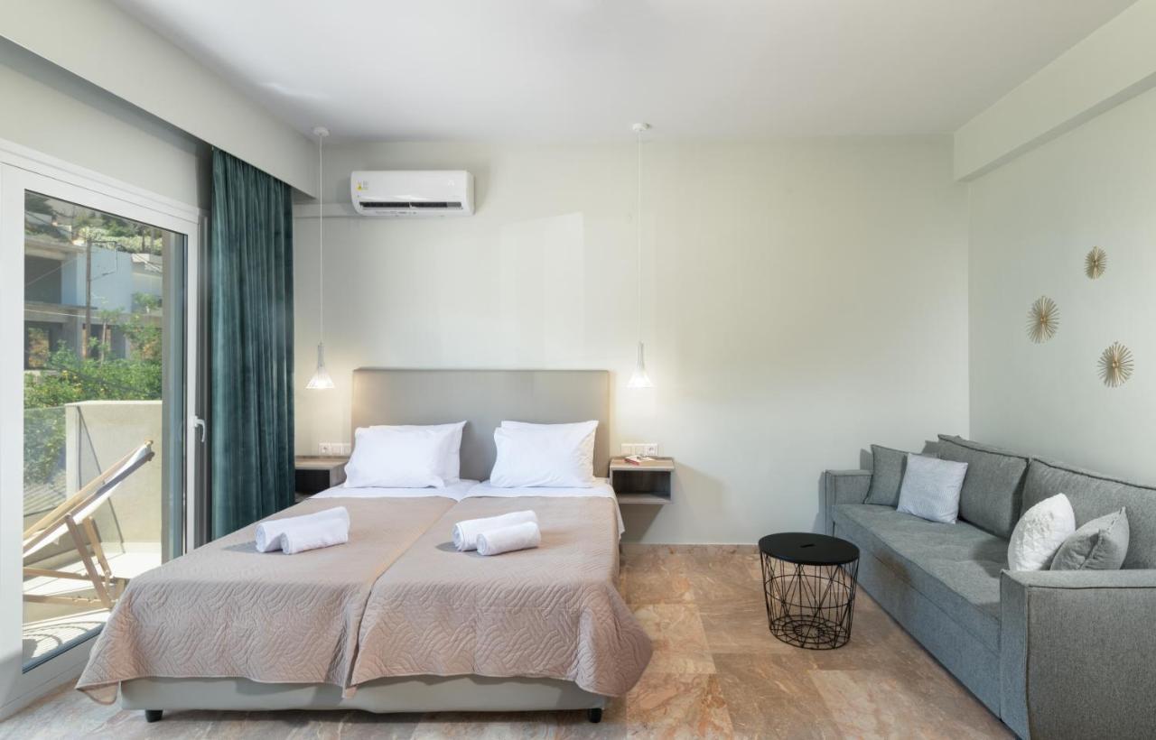 Mk Summer Breeze Luxury Apartments Agia Pelagia Dış mekan fotoğraf