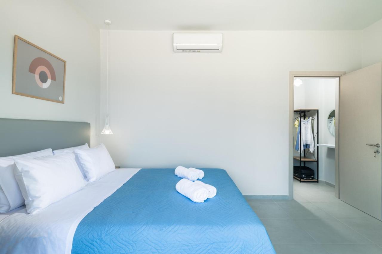 Mk Summer Breeze Luxury Apartments Agia Pelagia Dış mekan fotoğraf