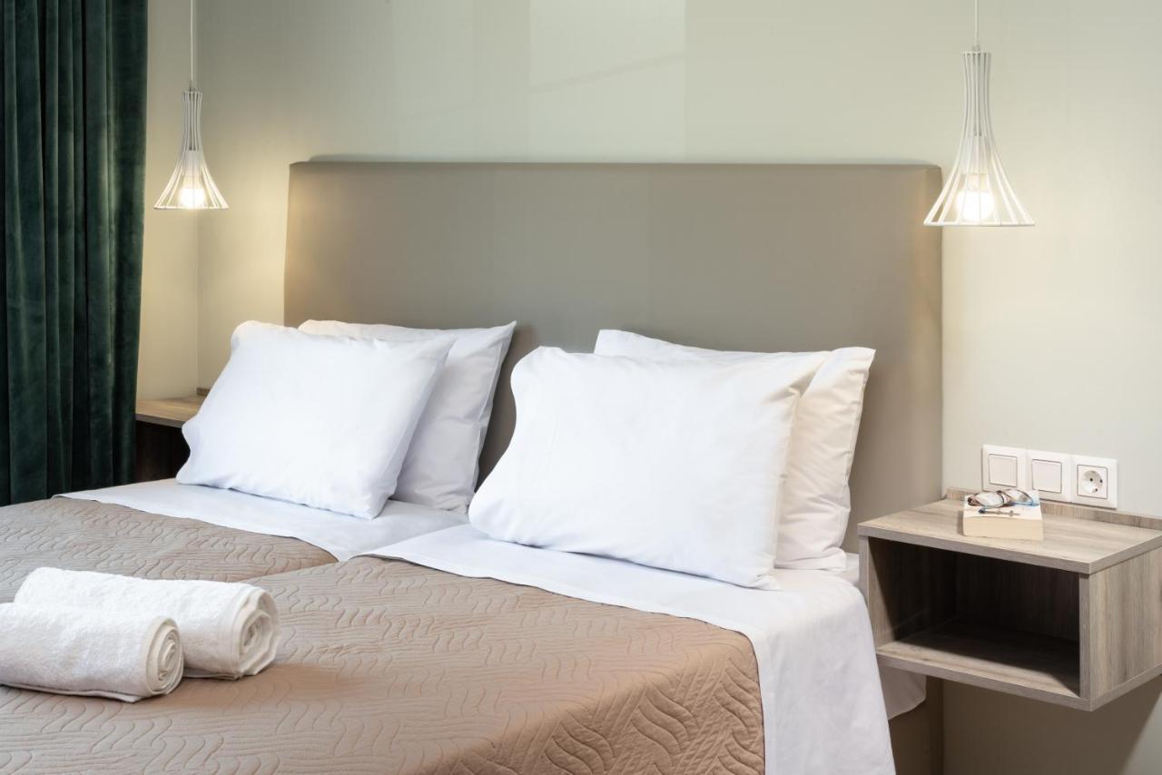 Mk Summer Breeze Luxury Apartments Agia Pelagia Dış mekan fotoğraf