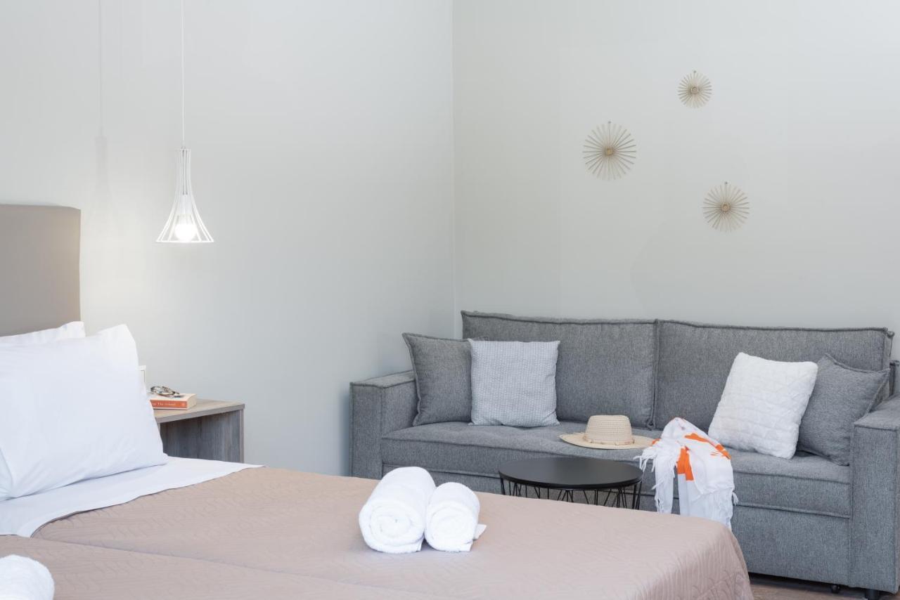 Mk Summer Breeze Luxury Apartments Agia Pelagia Dış mekan fotoğraf