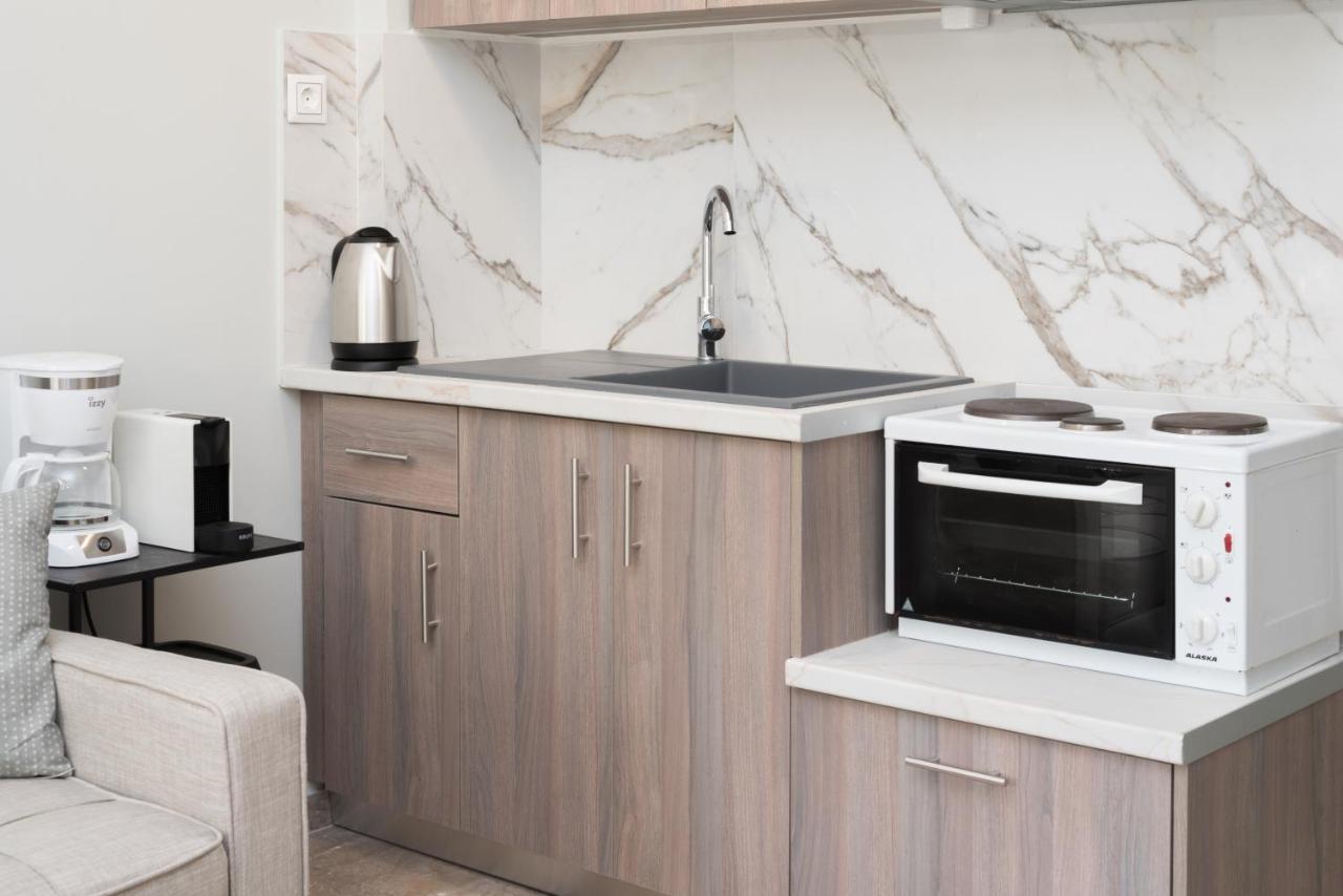 Mk Summer Breeze Luxury Apartments Agia Pelagia Dış mekan fotoğraf