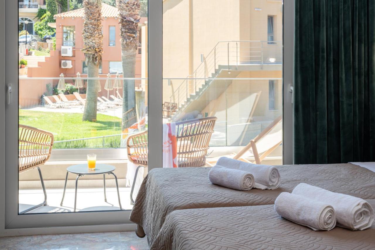 Mk Summer Breeze Luxury Apartments Agia Pelagia Dış mekan fotoğraf